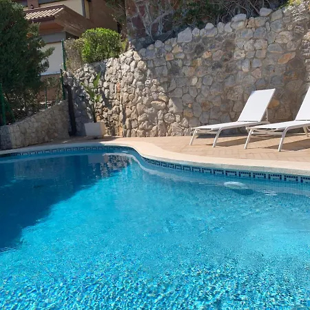 Spaces Sea View Villa- 6 Bedrooms, 5 Bathrooms, 2 Private Pools, Near Center * סיטגס