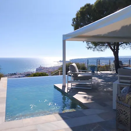 Sitges Spaces Stunning Sea View Villa, 2 Pools, Bbq *